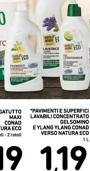 Conad Superstore Conad Pavimenti E Superfici Lavabili Concentrato Gelsomino Eylang Ylang offerta
