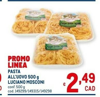 Metro Pasta All'uovo offerta