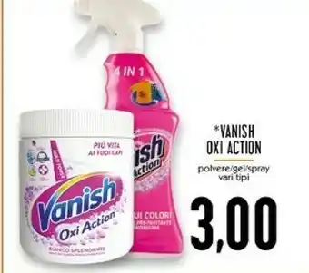 Conad Superstore Vanish Carpet Care Oxi Action offerta