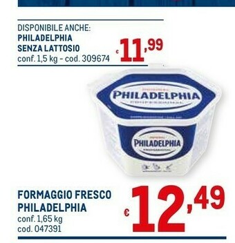 Metro Philadelphia Formaggio Spalmabile offerta