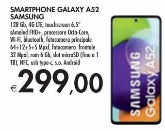 Bennet Smartphone galaxy a52 samsung offerta