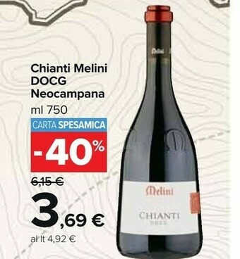 Carrefour Market Melini Chianti offerta