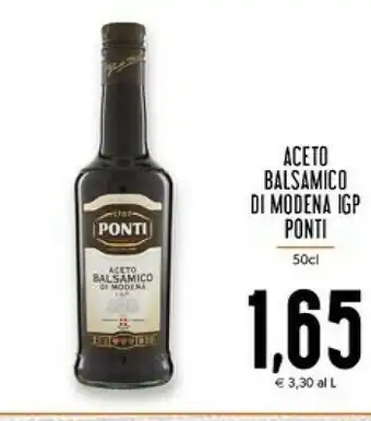 Conad Superstore Casa Modena Ponti Aceto Balsamico Di Modena Igp offerta