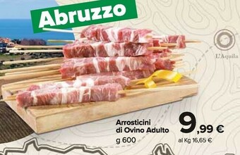 Carrefour Market Aquila Arrosticini offerta