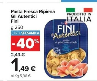 Carrefour Market Fini Modena Pasta ripiena offerta