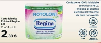 Carrefour Market Regina Rotoloni offerta