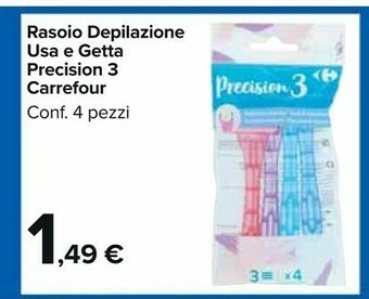 Carrefour Market Rasoio offerta