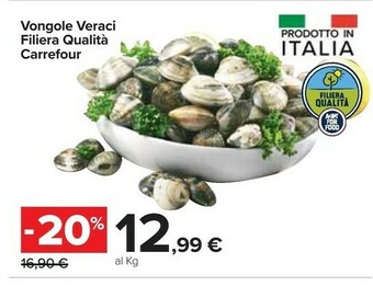 Carrefour Market Vongole offerta