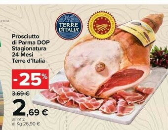 Carrefour Market Terre d'Italia Prosciutto di Parma offerta