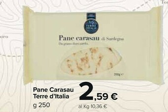 Carrefour Terre d'Italia Pane offerta