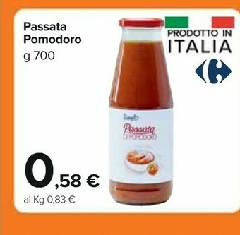 Carrefour Passata di pomodoro offerta
