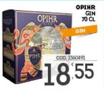 Eurocash Opihr Gin 70 cl offerta