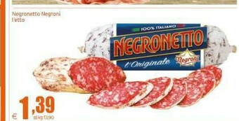 Elite Negroni Salame offerta