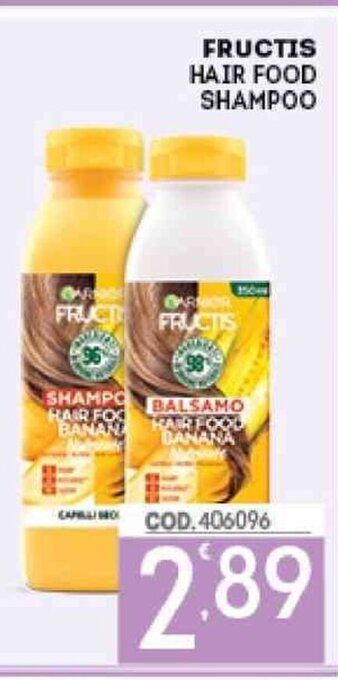 Eurocash Fructis Hair Food Shampoo offerta