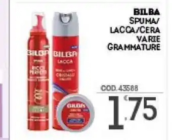 Eurocash Bilba Spuma/ Lacca/ Cera Varie Grammature offerta