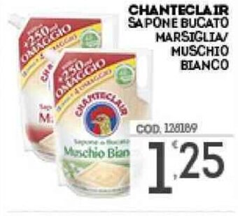Eurocash Chanteclair Sapone Bucato Marsiglia/ Muschio Bianco offerta
