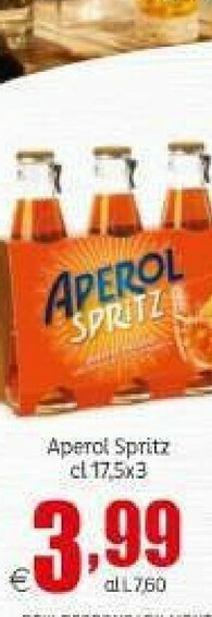 Elite Aperol spritz offerta