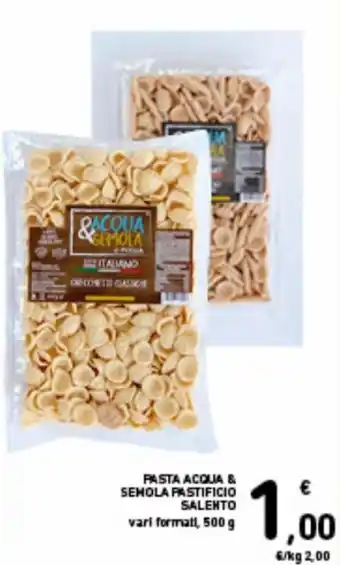 Spazio Conad Pasta Acqua & Semola Pastificio Salento 500 g offerta