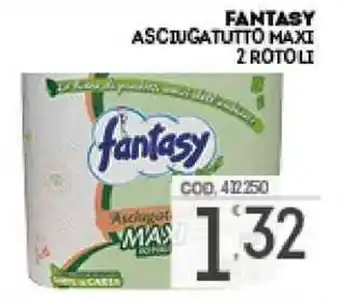 Fantasy Asciugatutto Maxi 2 Rotoli
