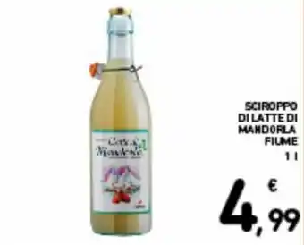 Spazio Conad Sciroppo di Latte di Mandorla Fiume 1 l offerta