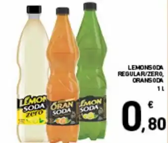 Spazio Conad Lemonsoda Regular/Zero, Oransoda 1 l offerta