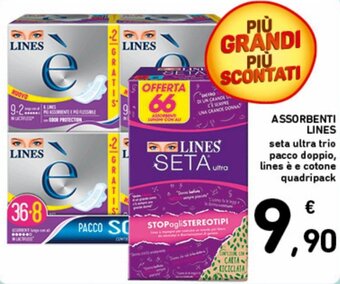 Spazio Conad Lines Assorbenti offerta