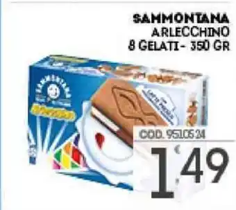 Sammontana Arlecchino 8 Gelati - 350 gr