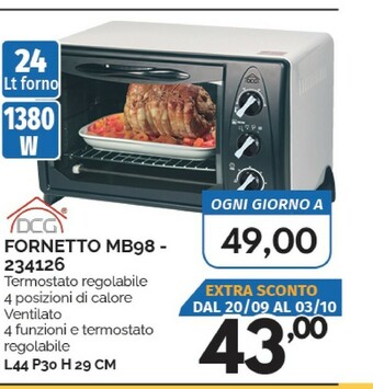 Orizzonte Forno elettrico offerta