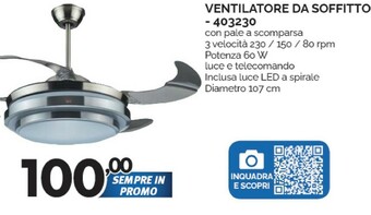 Orizzonte Ventilatore offerta