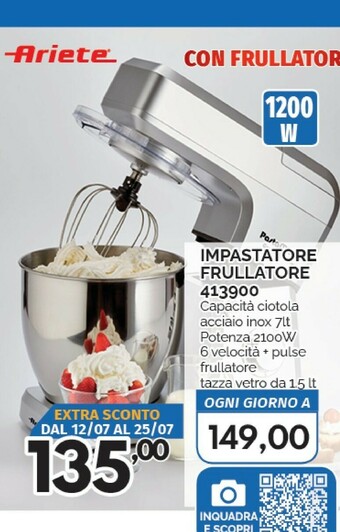 Orizzonte Ariete Frullatore offerta