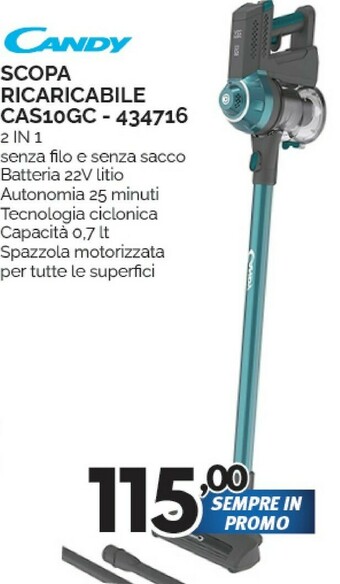 Orizzonte Candy Scopa elettrica offerta