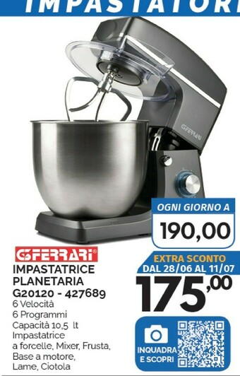 Orizzonte Impastatrice offerta
