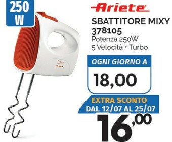 Orizzonte Ariete Sbattitore Elettrico offerta