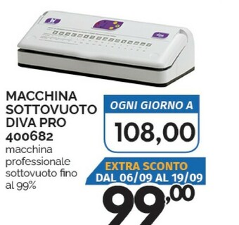 Orizzonte Macchina sottovuoto offerta