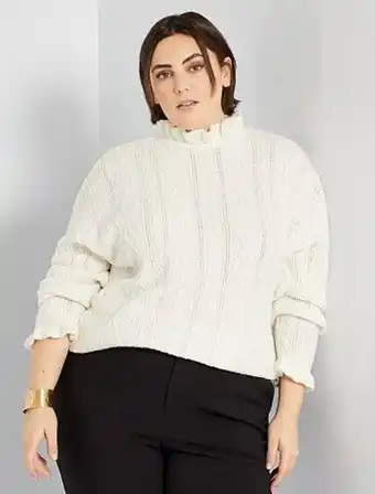 Maglione con collo alto