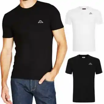 Stock 2 t-shirt uomo kappa mezza manica maglietta slim fit maglia toocool k1304