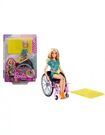Giokids Barbie fashionistas con sedia a rotelle offerta
