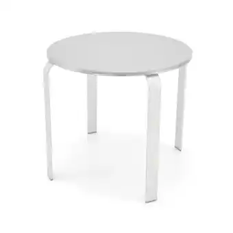 Tavolo bar alluminio design moderno 80xh70cm esterno resistente ristorante 06103