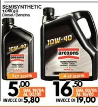 Orizzonte Arexons Irrigazione offerta