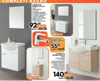 Orizzonte Blanco Mobili bagno offerta
