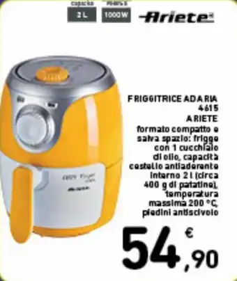 Spazio Conad Ariete Friggitrice Ad Aria 4615 offerta
