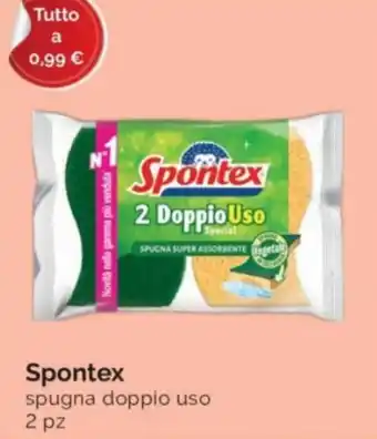 Prodet Spontex spugna doppio uso 2 pz offerta