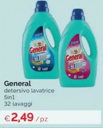 Prodet General detersivo lavatrice 5in1 32 lavaggi offerta