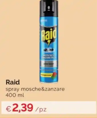 Prodet Raid spray mosche & zanzare 400 ml offerta