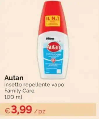 Autan Family Care insetto repellente vapo 100 ml