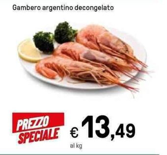 Iper La Grande Gambero argentino decongelato offerta