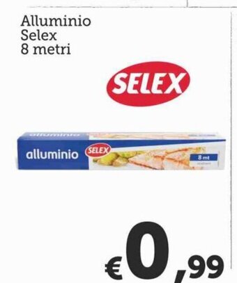 MAX Supermercati Selex Alluminio 8 metri offerta
