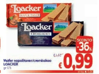 A&O Loacker CremKakao 175 G(ml) offerta