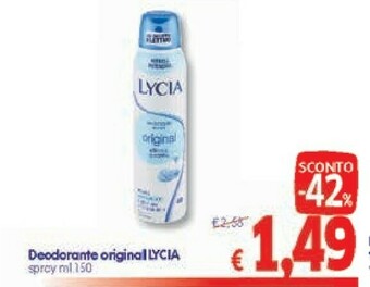 A&O Lycia Deodorante offerta