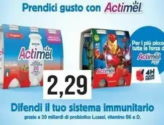 Supermercati Gulliver Actimel Yogurt Da Bere offerta